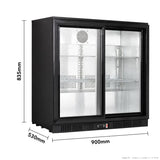 Thermaster LG-208SC – dimensions – 900 × 530 × 835 mm