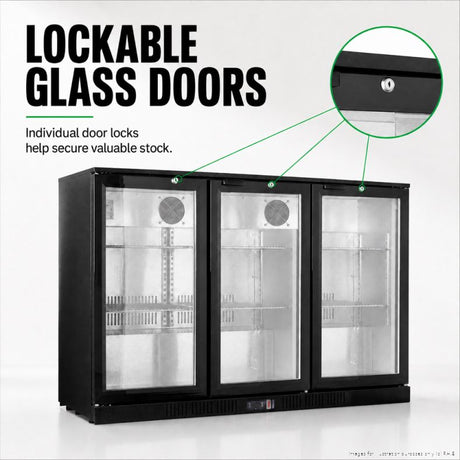 Thermaster LG-330HC – lockable glass doors