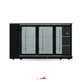 ComChef 360° rendered view of Thermaster LG-330HC hinged door bar cooler with rounded, softened edges