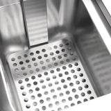 Apuro Double Induction Fryer - 2x7.5ltr - 2x3kW