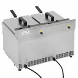 Apuro Double Induction Fryer - 2x7.5ltr - 2x3kW