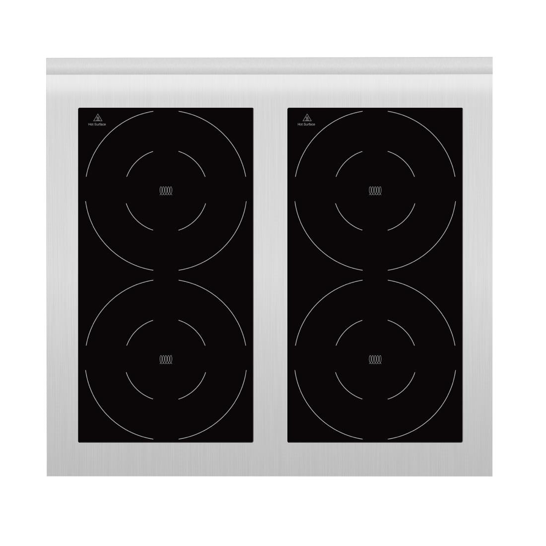 Apuro Freestanding 4 Zone Induction Cooker