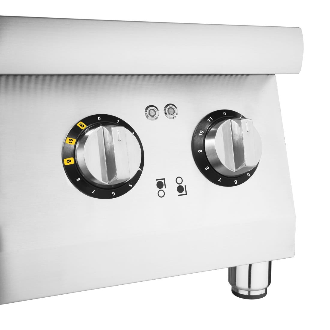 Apuro Induction Hob Four Zone - 2x3kW
