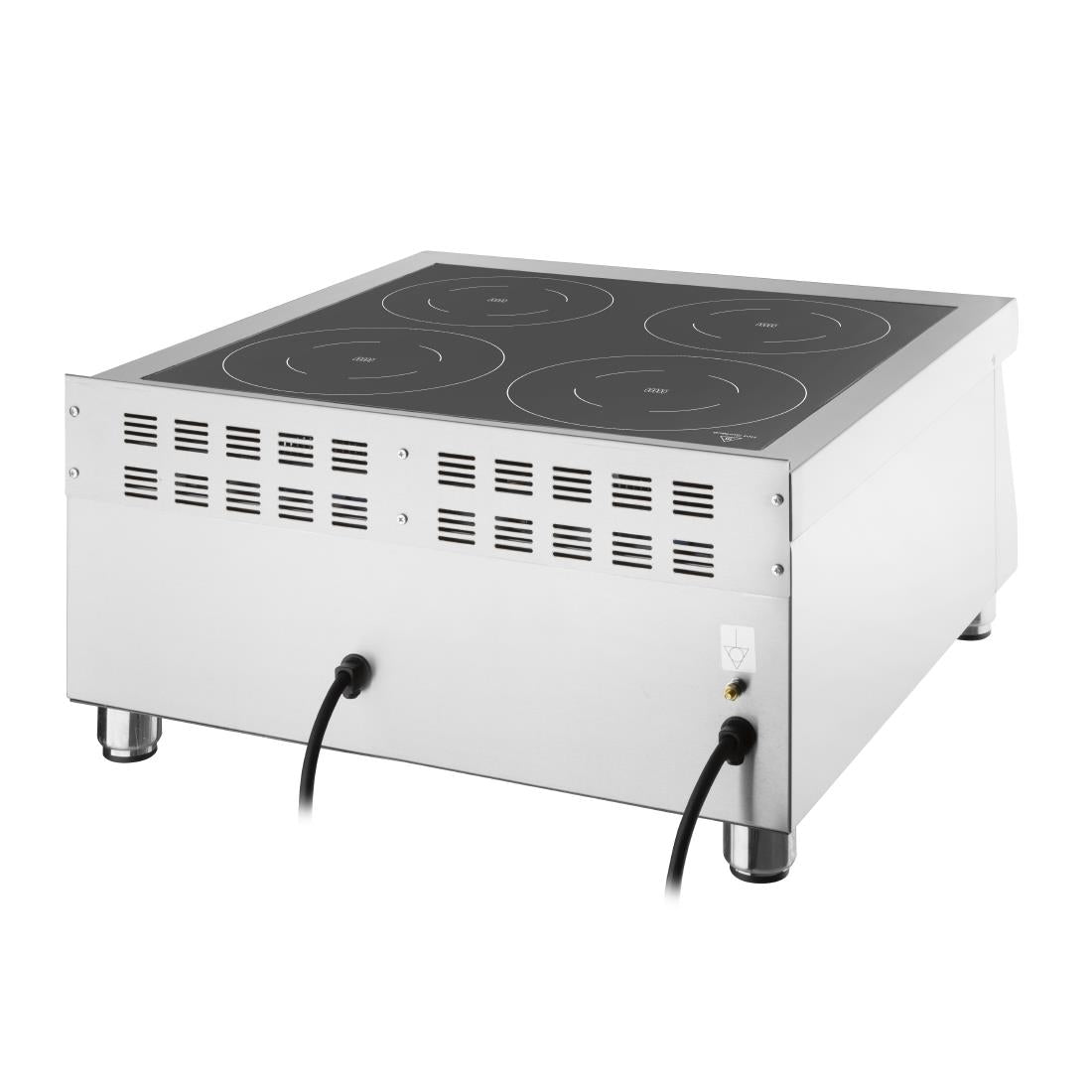 Apuro Induction Hob Four Zone - 2x3kW