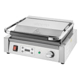 Apuro Extra Large Single Contact Grill Flat/Flat Plate