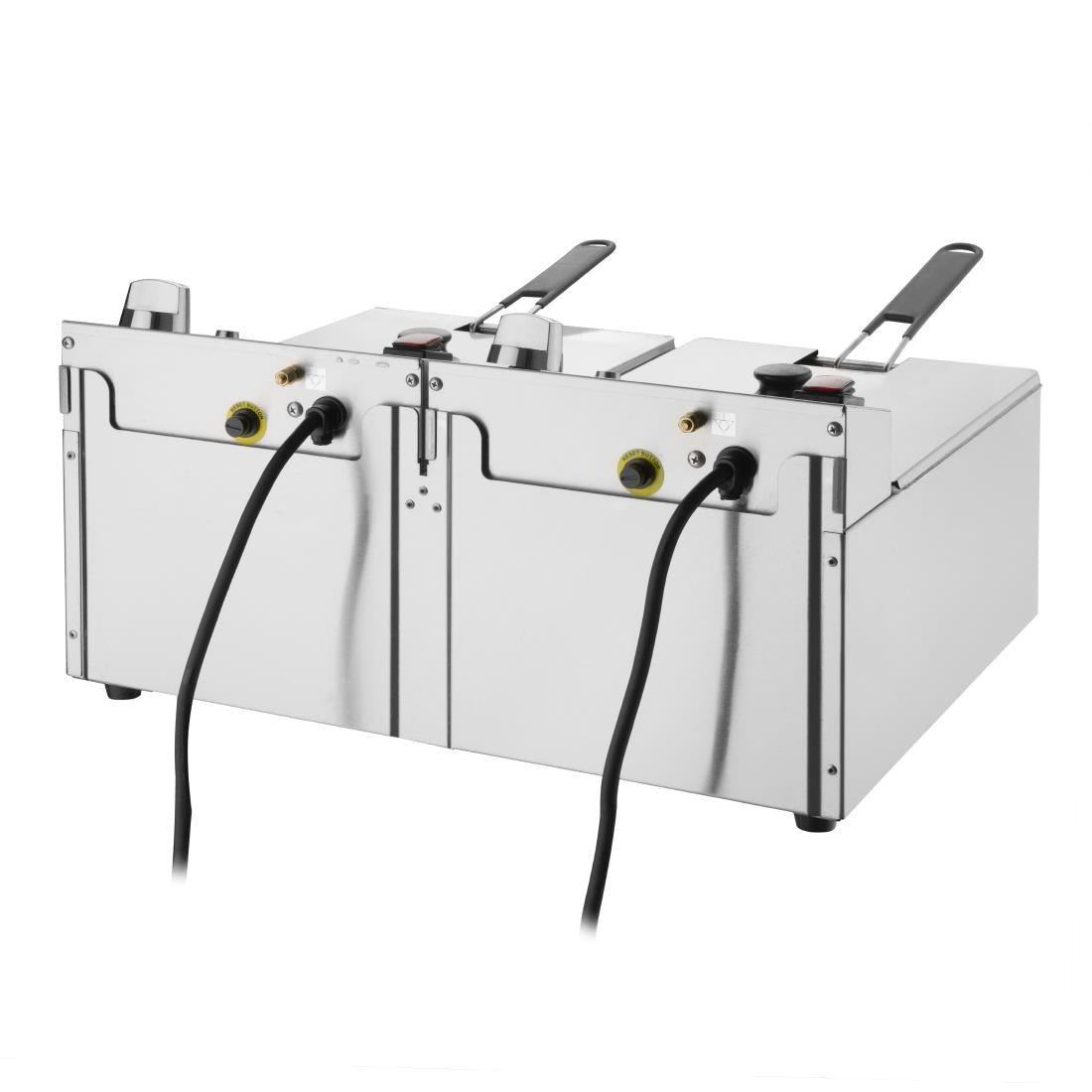 Apuro Double Fryer - 2x5Ltr - 2x2.8kW