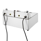 Apuro Double Electric Fryer with Timer - 5Ltr - 2x2.8kW