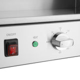 Apuro Small Countertop Griddle - Steel Plate