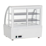 Polar C-Series Countertop Display Fridge White - 100Ltr