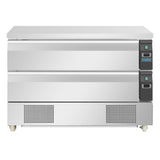 Polar U-Series Double Drawer Counter Fridge Freezer 6xGN