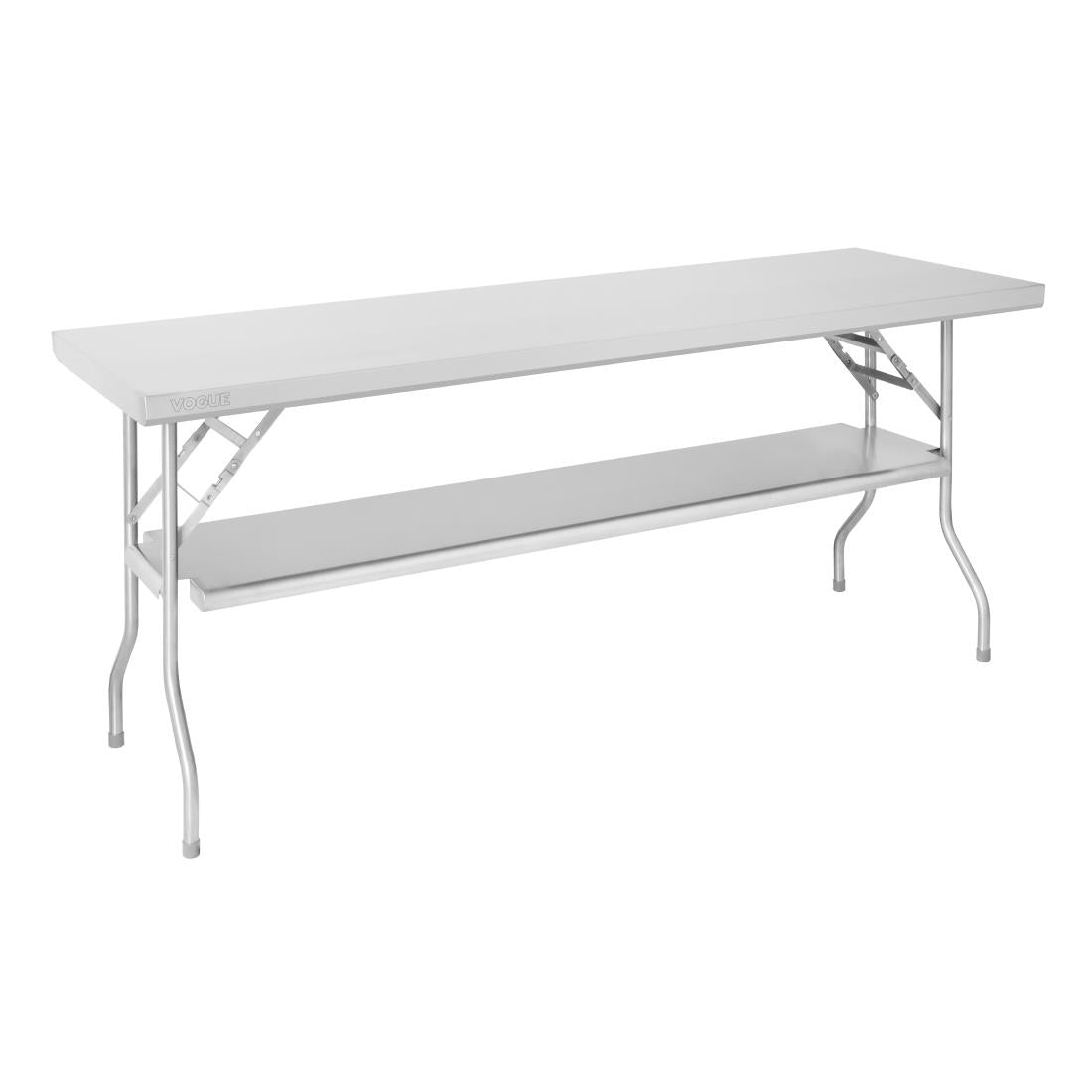 Vogue Folding Work Table St/St - 1830x760x780mm 73x30x30 3/4"