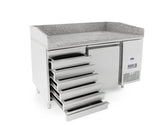 Atosa 1 DOOR PIZZA TABLE FRIDGE WITH DRAWERS 1510 MM EPF3490