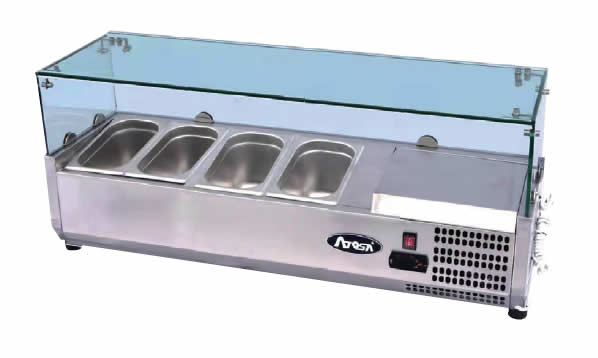 Atosa ESL COUNTER TOP SALAD BAR W1415 X D395 X H460 ESL3882