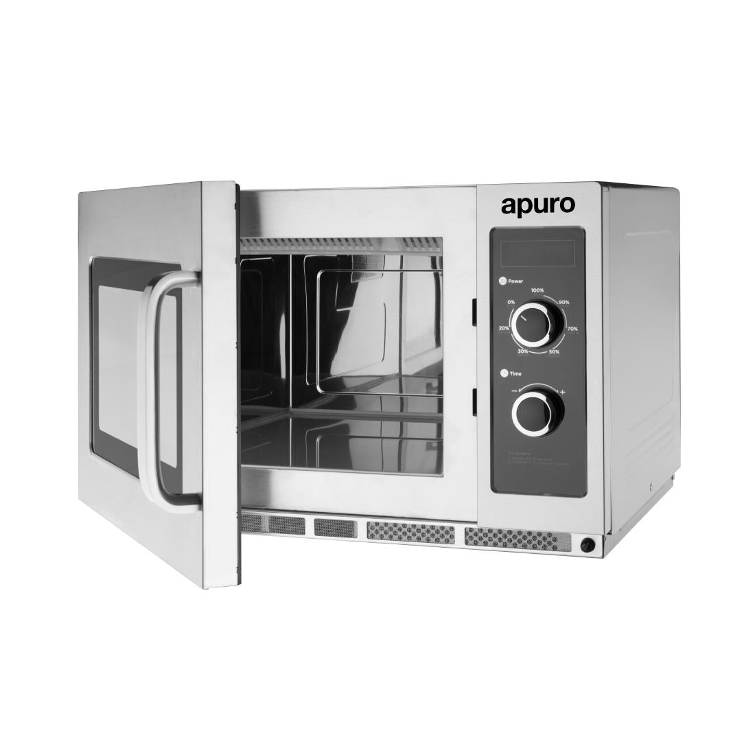 Apuro Heavy Duty Manual Commercial Microwave Oven 1800W - 34Ltr