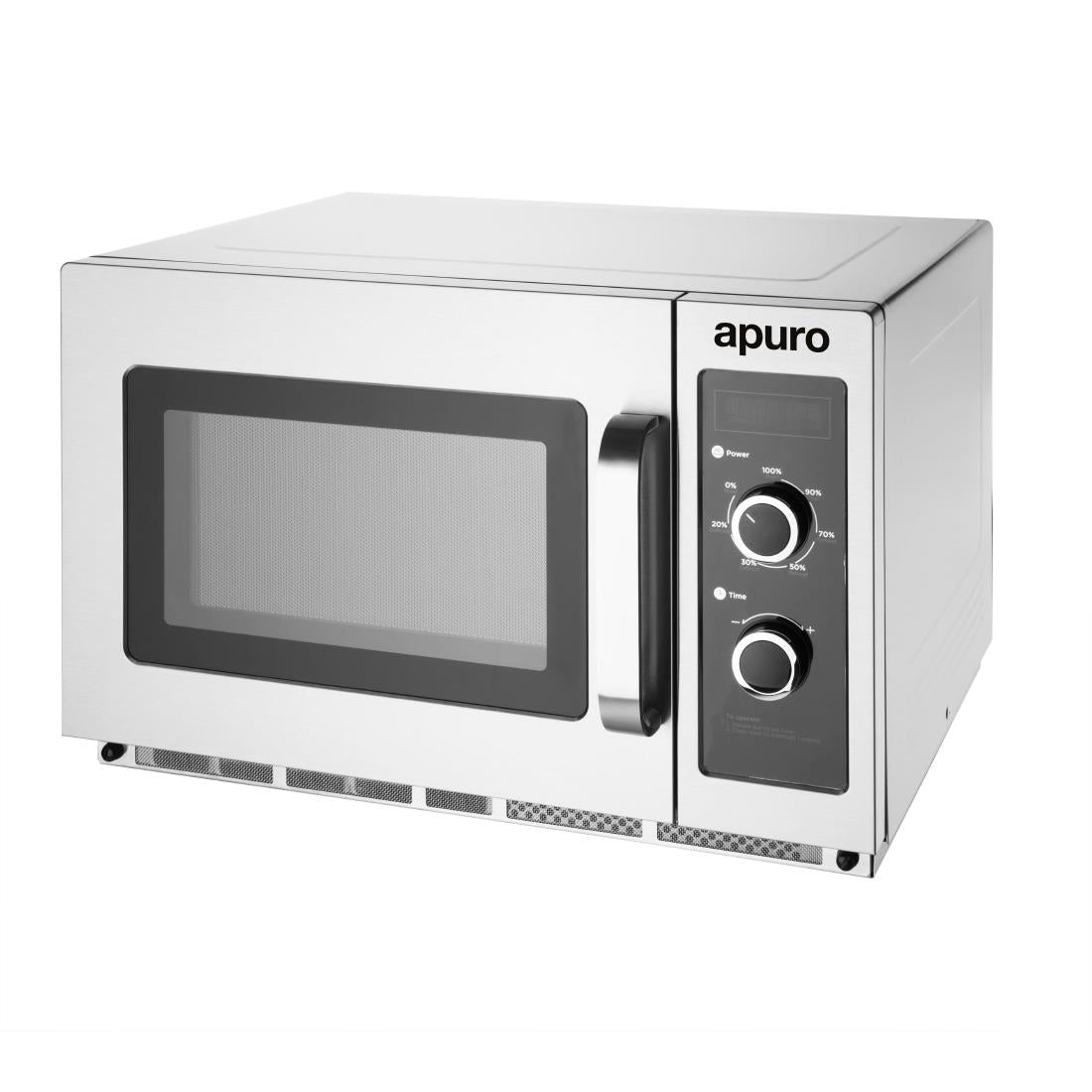 Apuro Heavy Duty Manual Commercial Microwave Oven 1800W - 34Ltr