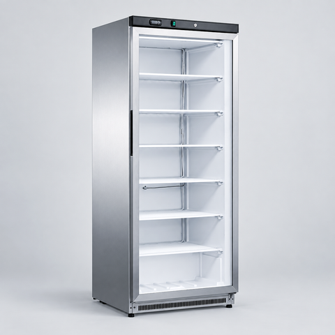 FED-X 555L Single Glass Door Freezer - XF600SG