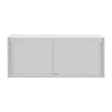 Vogue Wall Cupboard Stainless Steel - 650x1500x400mm