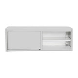 Vogue Wall Cupboard Stainless Steel - 650x1800x400mm