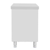 Vogue Standing Floor Cupboard Stainless Steel - 900x1200x600mm