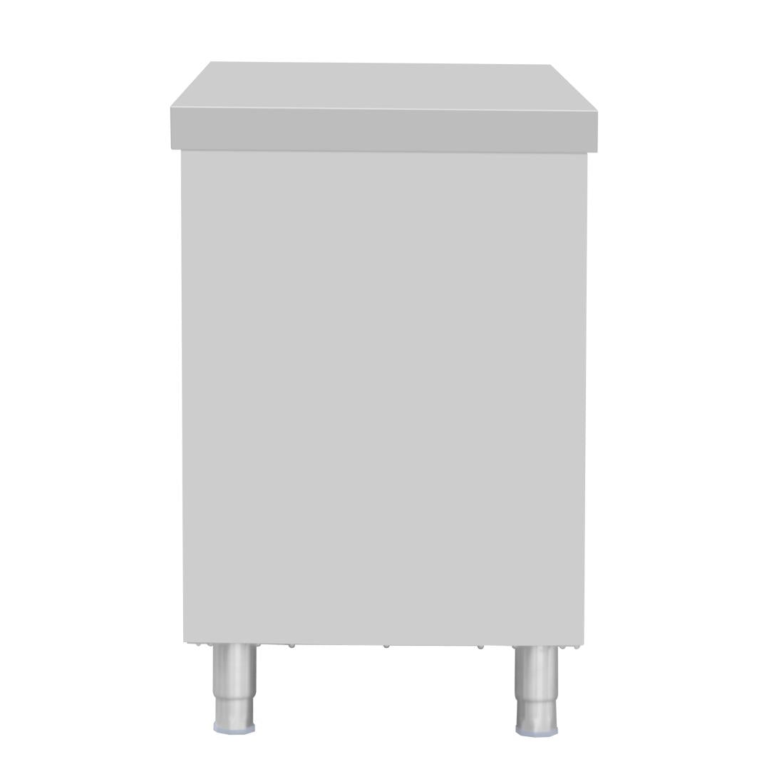 Vogue Standing Floor Cupboard Stainless Steel - 900x1500x600mm