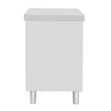 Vogue Standing Floor Cupboard Stainless Steel - 900x1800x600mm