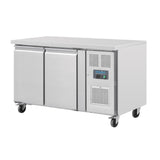 Polar U-Series Double Door Counter Fridge - 228Ltr