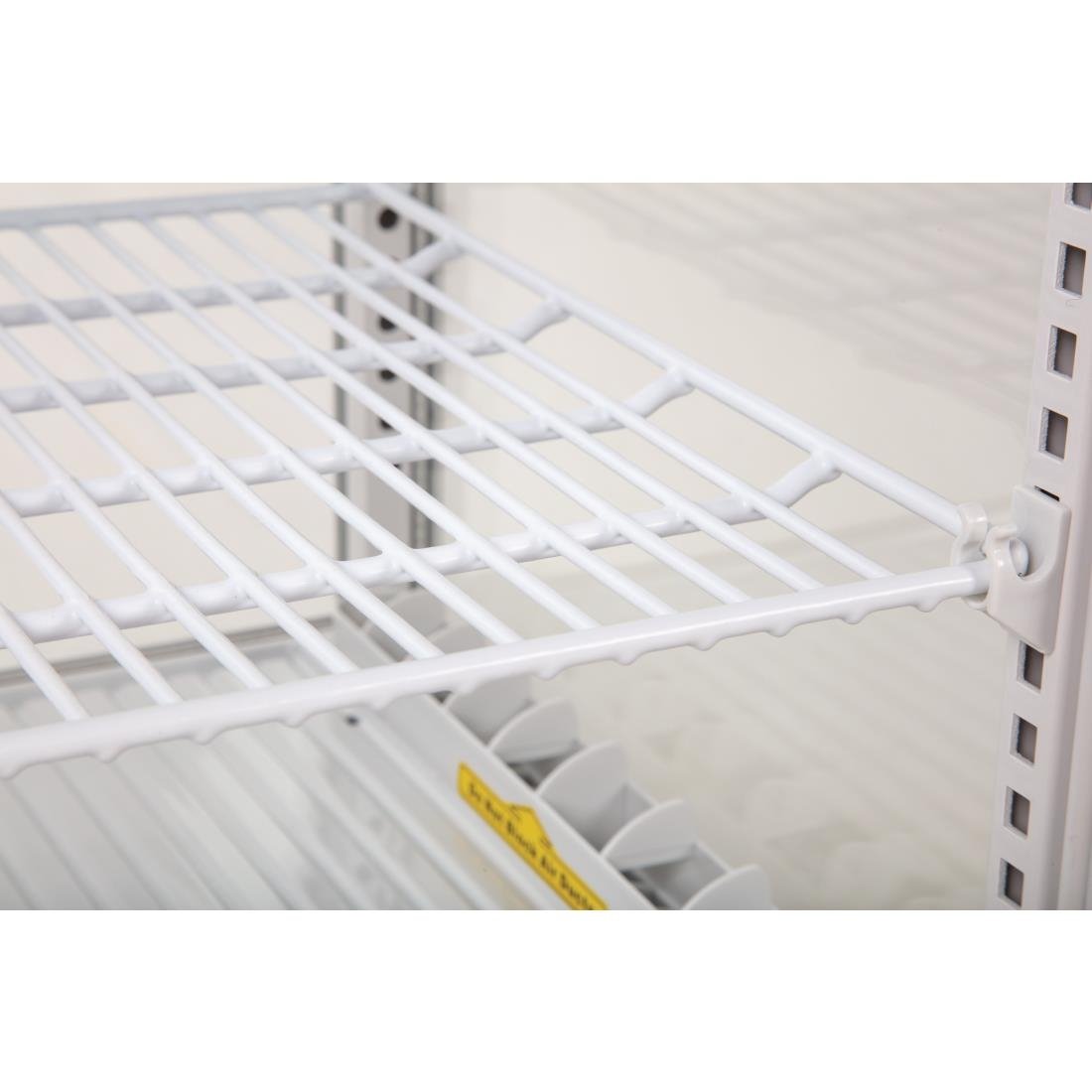 Polar C-Series Energy Efficient Display Fridge White - 68Ltr