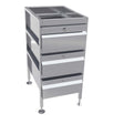 AB-3DRAW-G (3 drawer lockable gastronorm unit)