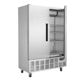 Polar G-Series Double Door Slimline Fridge - 960Ltr
