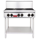 Thor 36" Gas Hob 6Open Burners Safety Valve w/Flame Failure Protect TR-HP636F