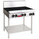Thor 36" Gas Hob 6Open Burners Safety Valve w/Flame Failure Protect TR-HP636F