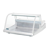 Polar Counter Top Serve Over Fish Display Unit White - 915mm