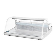 Load image into Gallery viewer, Polar Counter Top Serve Over Fish Display Unit White - 1245mm
