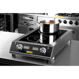 Apuro Heavy Duty Double Induction Hob - 7kW