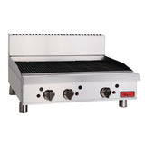 Thor Gas Char Broiler 36" -Radiant manual controls w/flame fail NG TR-CBR236F NG