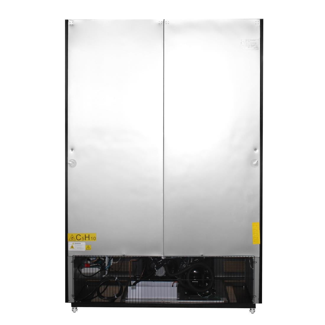 Polar G-Series Upright Display Freezer Black - 920Ltr