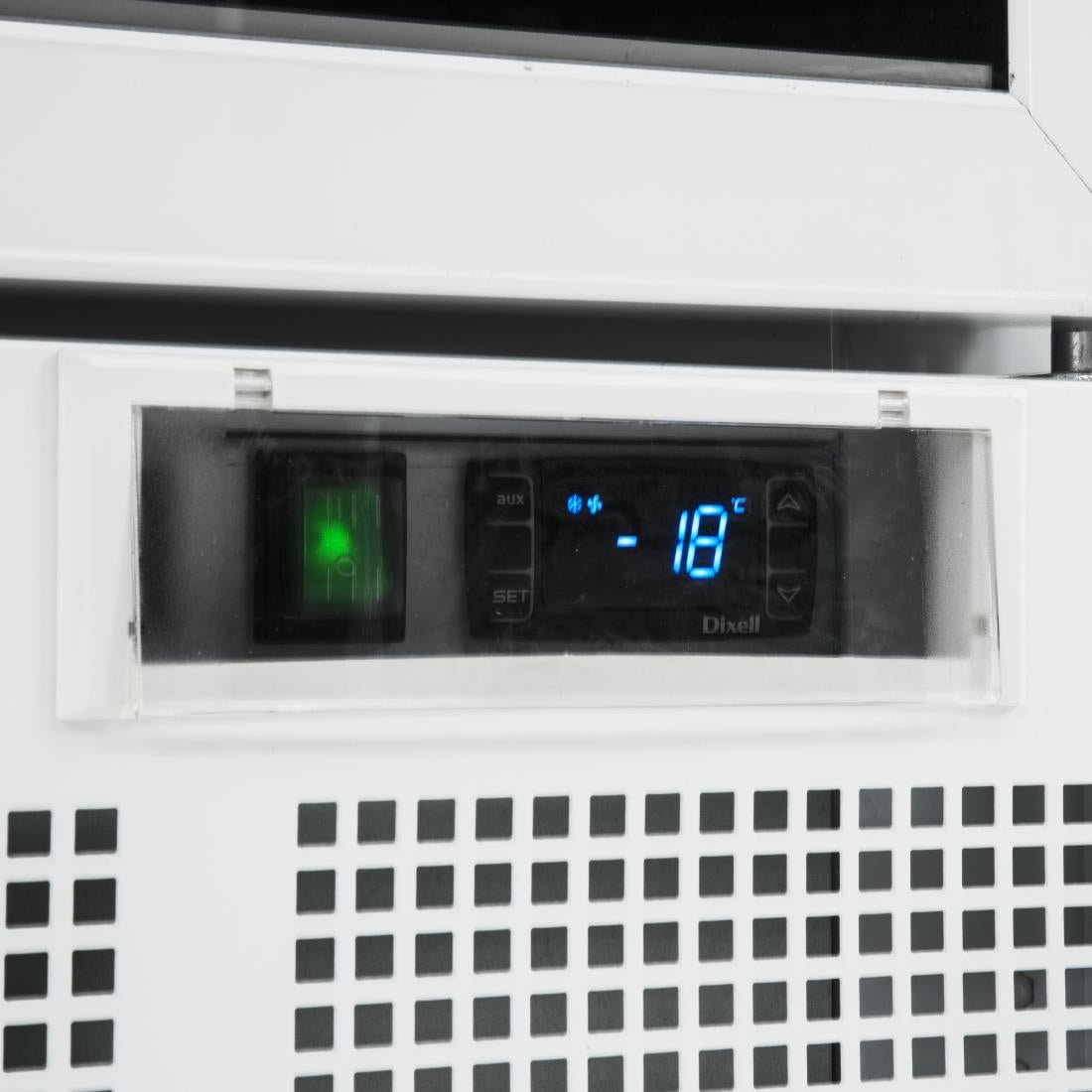 Polar G-Series Upright Display Freezer White - 920Ltr