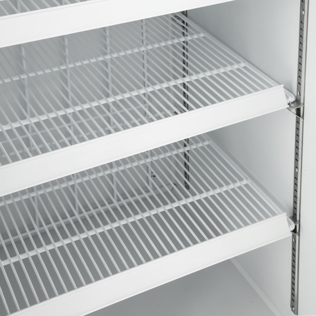 Polar G-Series Upright Display Freezer White - 920Ltr