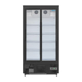 Polar G-Series Upright Back Bar Cooler with Sliding Doors 490Ltr