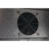 Polar G-Series Back Bar Cooler with Single Solid Hinged Door Black - 900mm