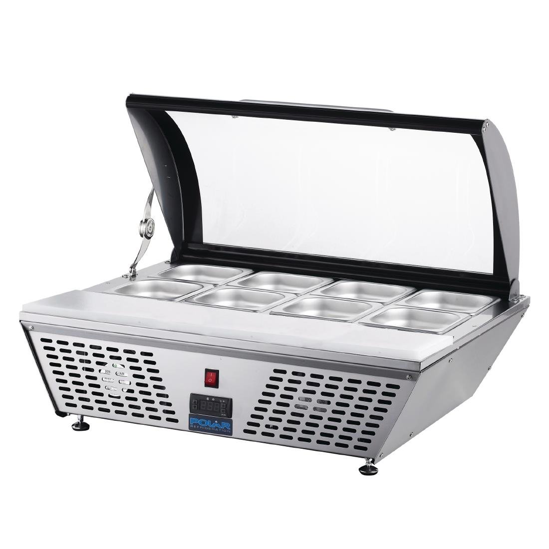 Polar G-Series Energy Efficient Countertop Prep Fridge - 4 x GN 1/3