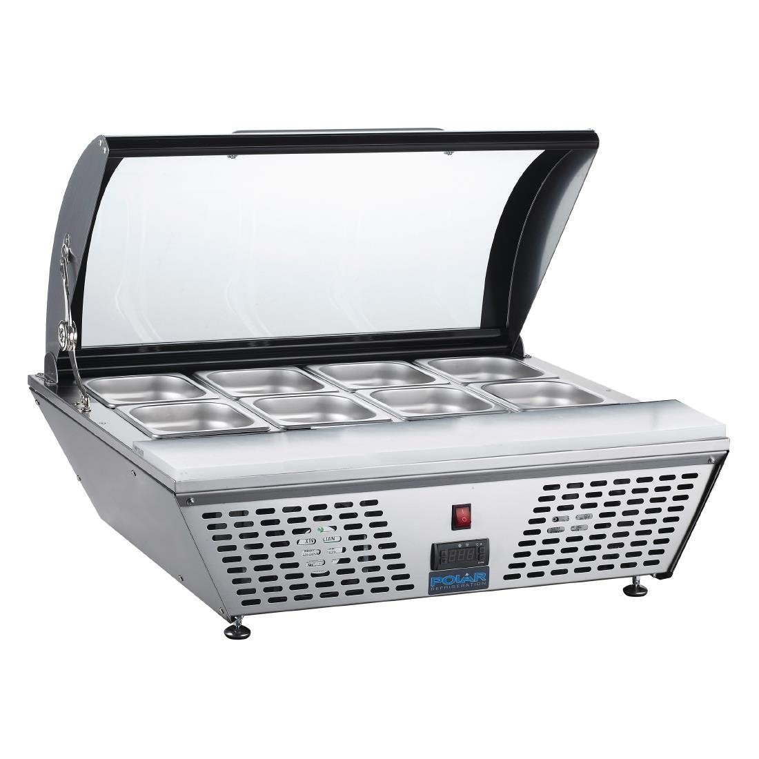 Polar G-Series Energy Efficient Countertop Prep Fridge - 4 x GN 1/3