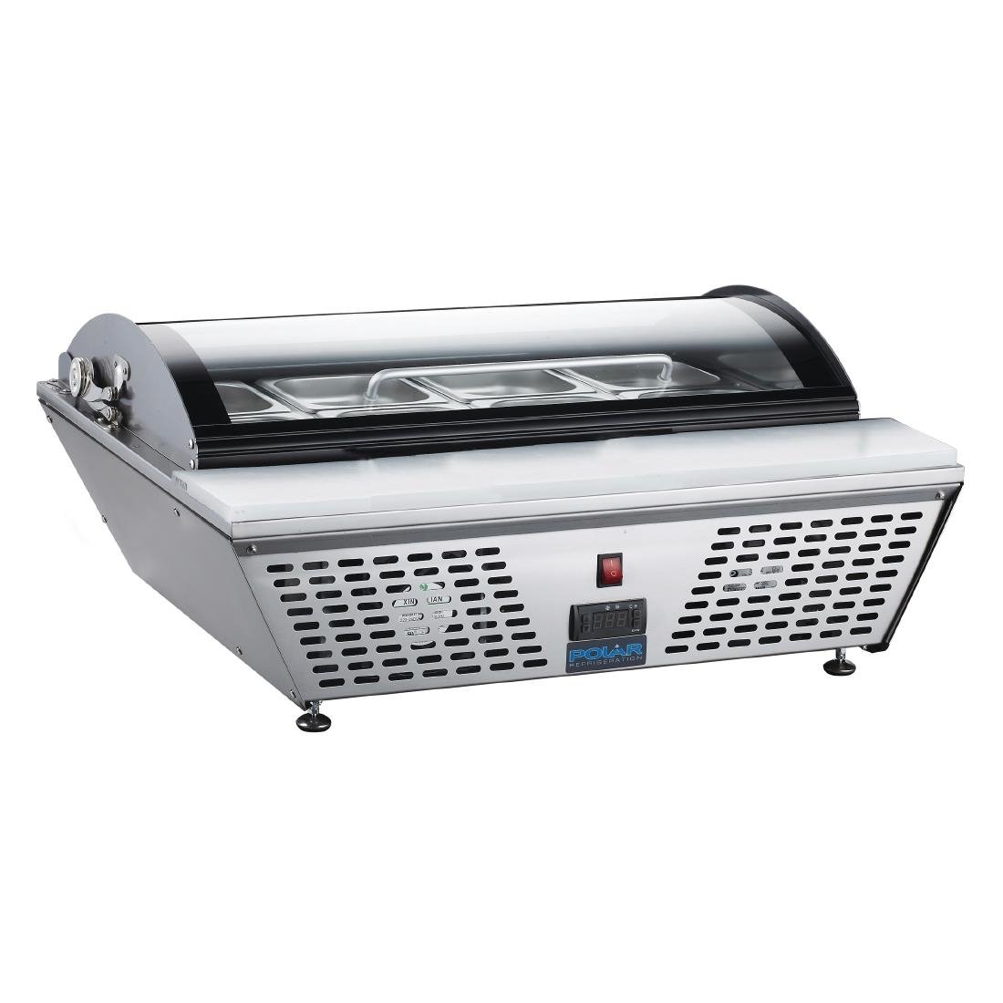 Polar G-Series Energy Efficient Countertop Prep Fridge - 4 x GN 1/3
