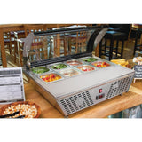 Polar G-Series Energy Efficient Countertop Prep Fridge - 4 x GN 1/3
