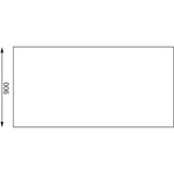 Vogue Table St/St - 1800x900x900mm 70 3/4x35 1/2x35 1/2"