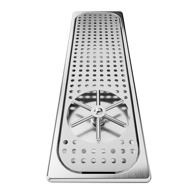 Glass/Milk Jug Rinser with Drain Tray - 600