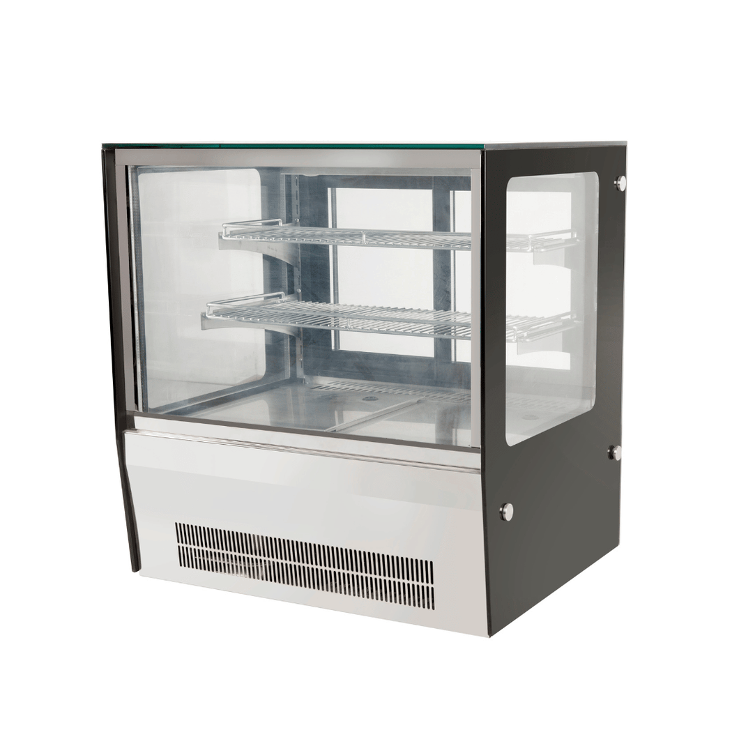 Bonvue counter top square glass cold food display - GN-660RT