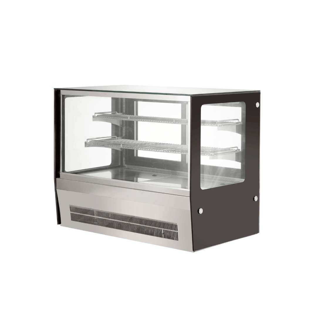 Bonvue Counter top square glass cold food display - GN-900RT