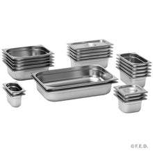 Load image into Gallery viewer, 16150 - 1/6 x 150 mm Gastronorm Deluxe Pan AUSTRALIAN STYLE
