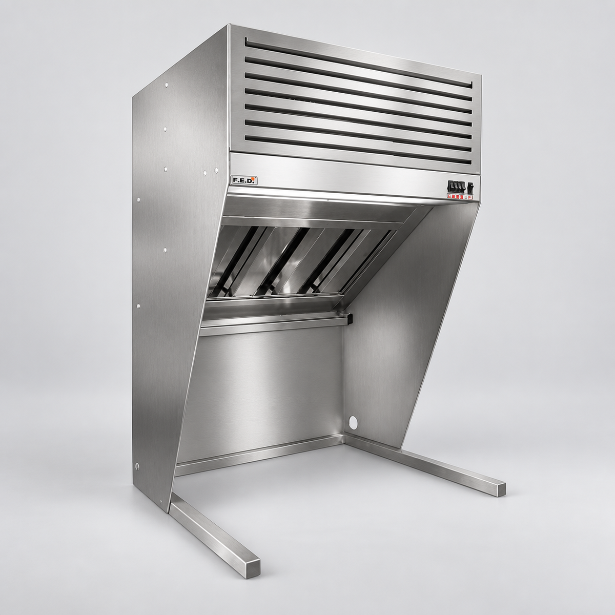HOOD750A — AI-enhanced studio product view